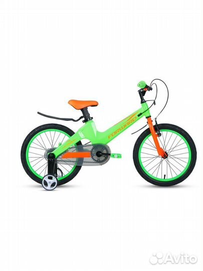 Детский велосипед forward cosmo 18' зеленый