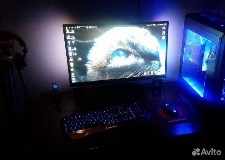 Мощный пк, ssd, 8 ядер, video Geforce 1050Ti - 4Gb