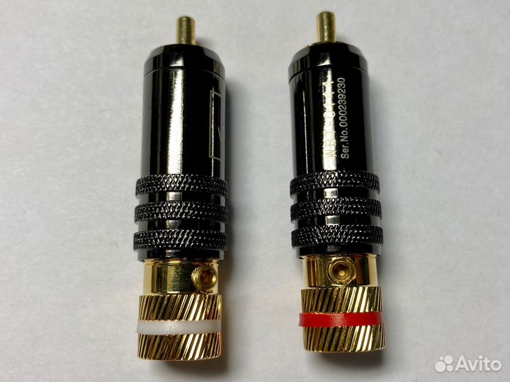 Разъем RCA на кабель, 