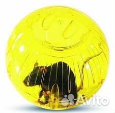 Прогулочный шар для хомяка, крыс, грызунов 14 см