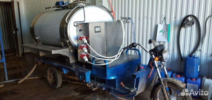 Трицикл, Молочное такси на 1000л