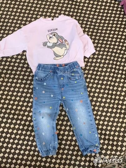 Пакет вещей для девочки 80 86