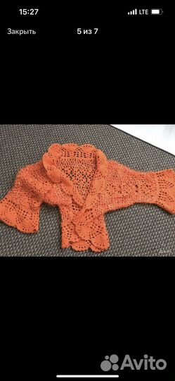 Кофта, накидка, балеро