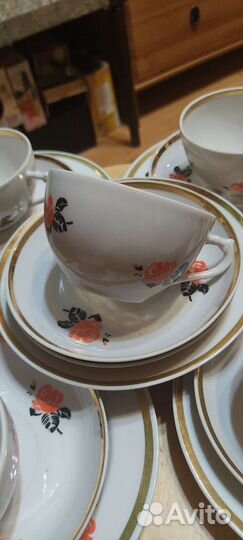 Чайный сервиз СССР дулево