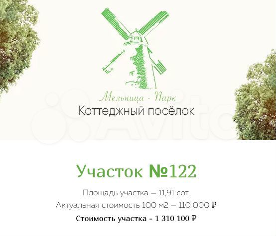 Участок 11,9 сот. (ИЖС)