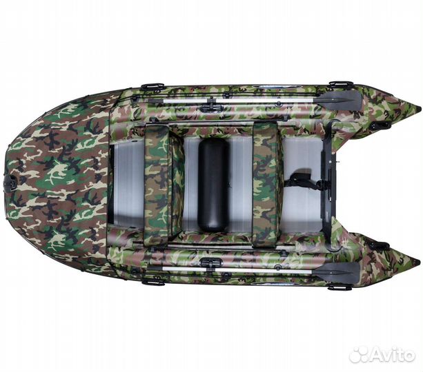 Лодка Gladiator D420AL camo Gren