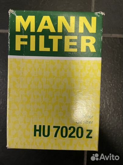 Фильтр масляный mann HU7020Z