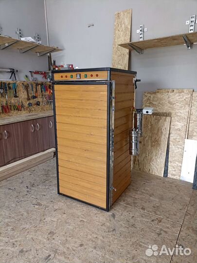 Коптильня 450 L горячего холодного копчения