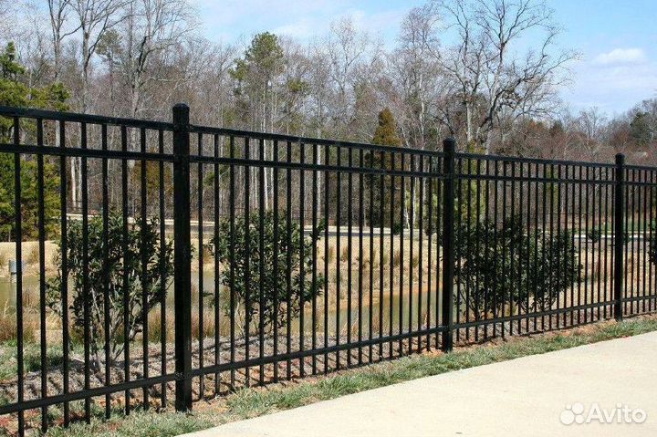 Забор сварной секционный