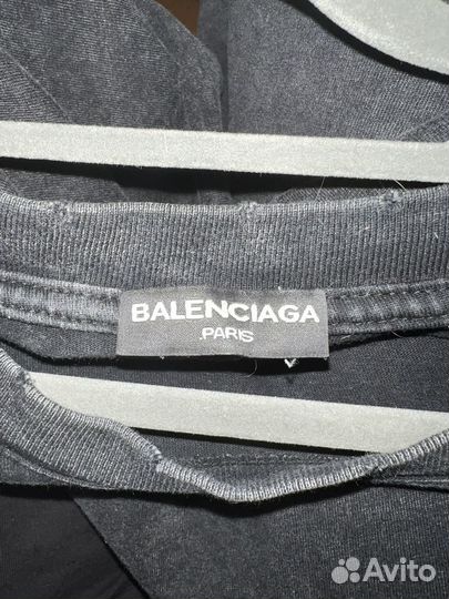 Balenciaga футболка оверсайз