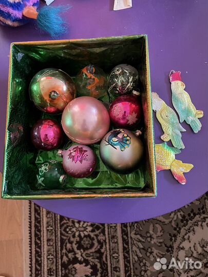 Елочные игрушки СССР