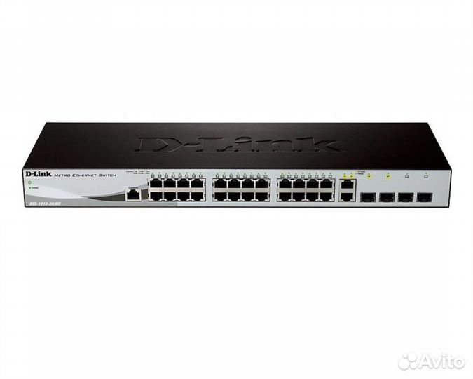Коммутатор DES-1210-28/ME/B2A D-Link