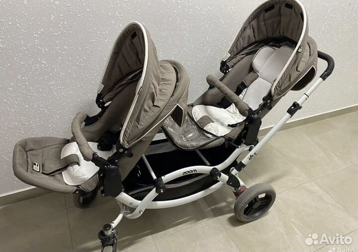 Коляска для двойни 2 в 1
