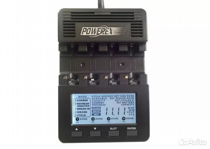 Неиспр. Powerex Maha MH-C9000 заряд 1,5V батареек