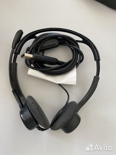 Logitech наушники