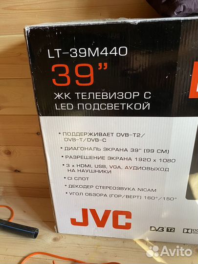 Телевизор JVC LT39M440 на запчасти