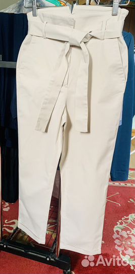 Massimo dutti льняные брюки 36 (наш 44)