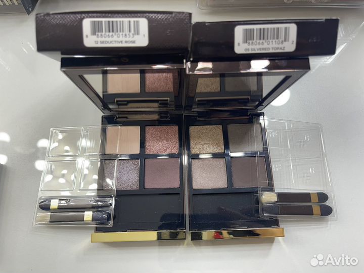 Палетки теней, палетки для лица оригинал бу