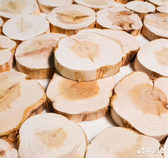 Стволы и спилы можжевельника