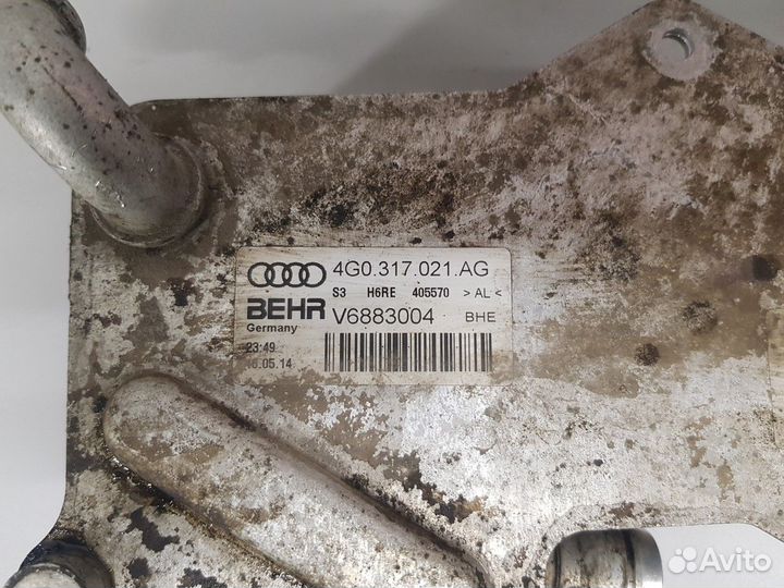 Радиатор (маслоохладитель) АКПП (Audi A6)