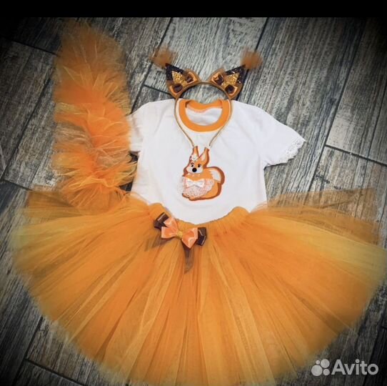 Юбка пачка белочки