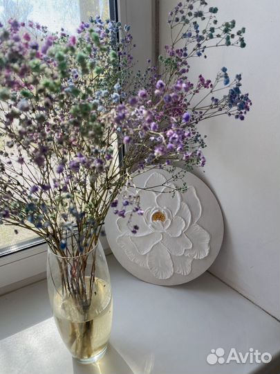 Картина объемная. Белая картина. Барельеф