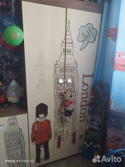 Детская мебель шкаф, комод