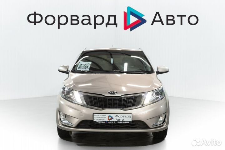 Kia Rio 1.6 МТ, 2013, 153 125 км