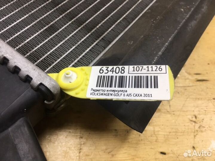 Радиатор интеркулера Volkswagen Golf 6 AJ5 caxa
