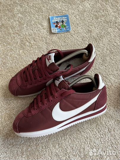 Кроссовки Nike Classic Cortez Nylon Red 7.5US