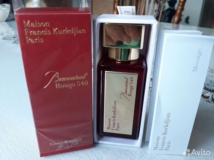 Духи Baccarat Rouge 540 Extrait de Parfum