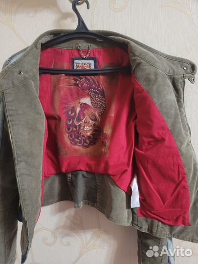 Джинсовая куртка женская 46