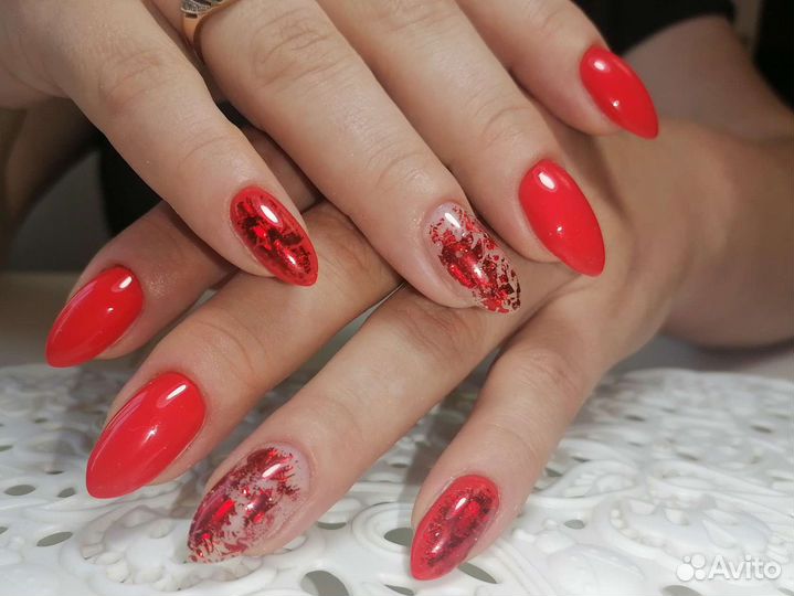 Педикюр с покрытием гель-лаком