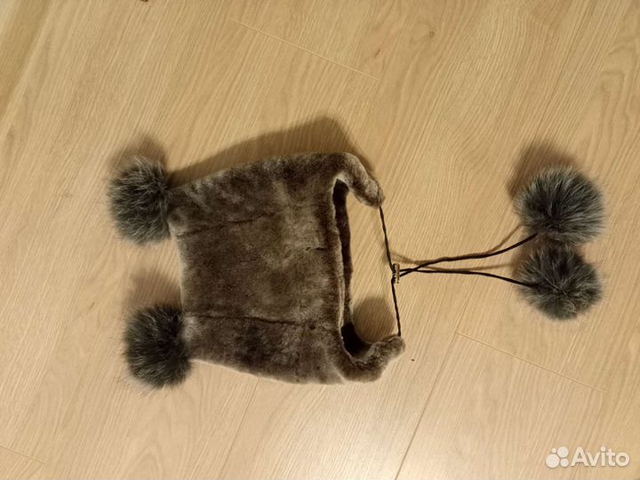 Шапка меховая детская