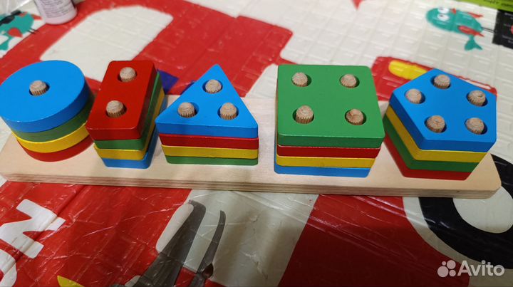 Развивающие игрушки пакетом