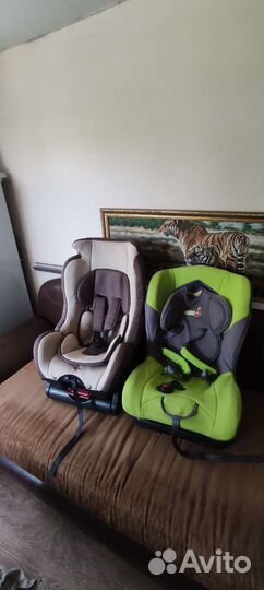 Детское автокресло бу 2шт