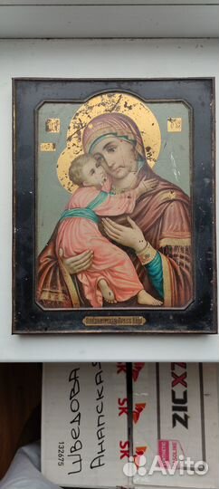Икона Владимирской божьей матери 19 век. Жако