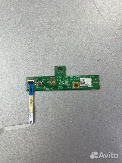 Кнопка старта, включения ноутбука Asus X54H