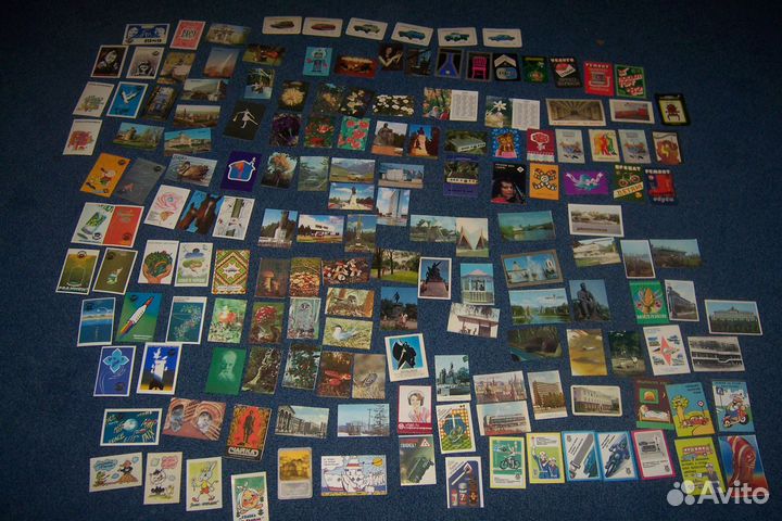 Календарики советские СССР