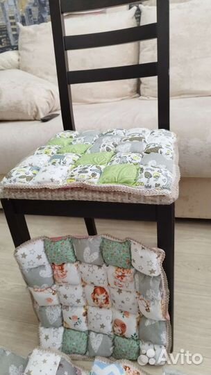 Подушки-сидушки для стула и табурета