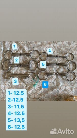 Трензеля для лошади