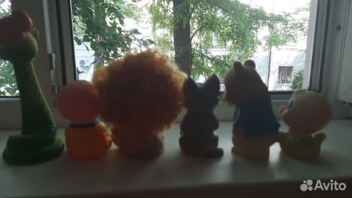 Резиновые игрушки СССР пищалки