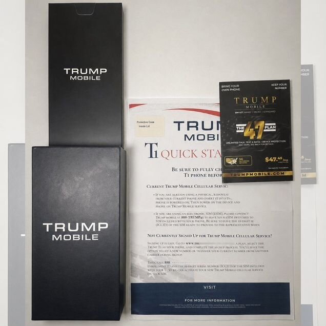 Trump mobile T1 12/512 usa