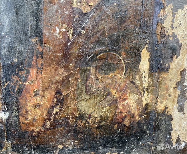 Икона Воскресение Сошествие в Ад 17 век