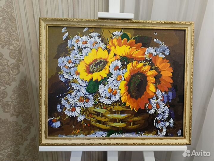 Картины по номерам раскрашенные