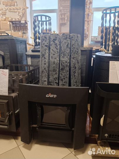 Дровяная банная печь Grill'D Cometa Vega 180