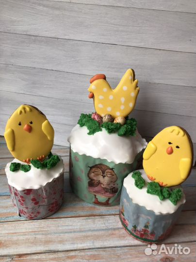 Пасхальный кулич, пряники