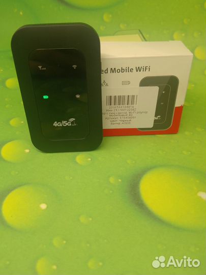 Wi-Fi роутер мобильный 4G