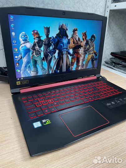 Игровой ноутбук Acer i5-7th GTX1050ti 128gb/8gb