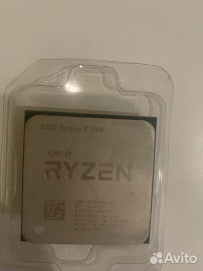 Процессор AMD Ryzen 3 3100